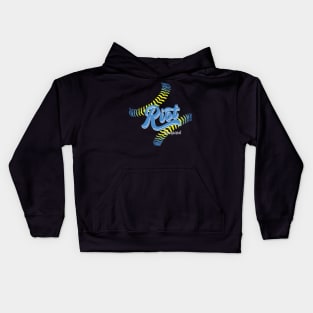Riot laces angle Kids Hoodie